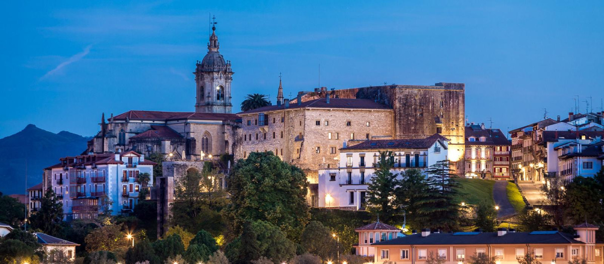 Exterior del Parador de Fuenterrabía