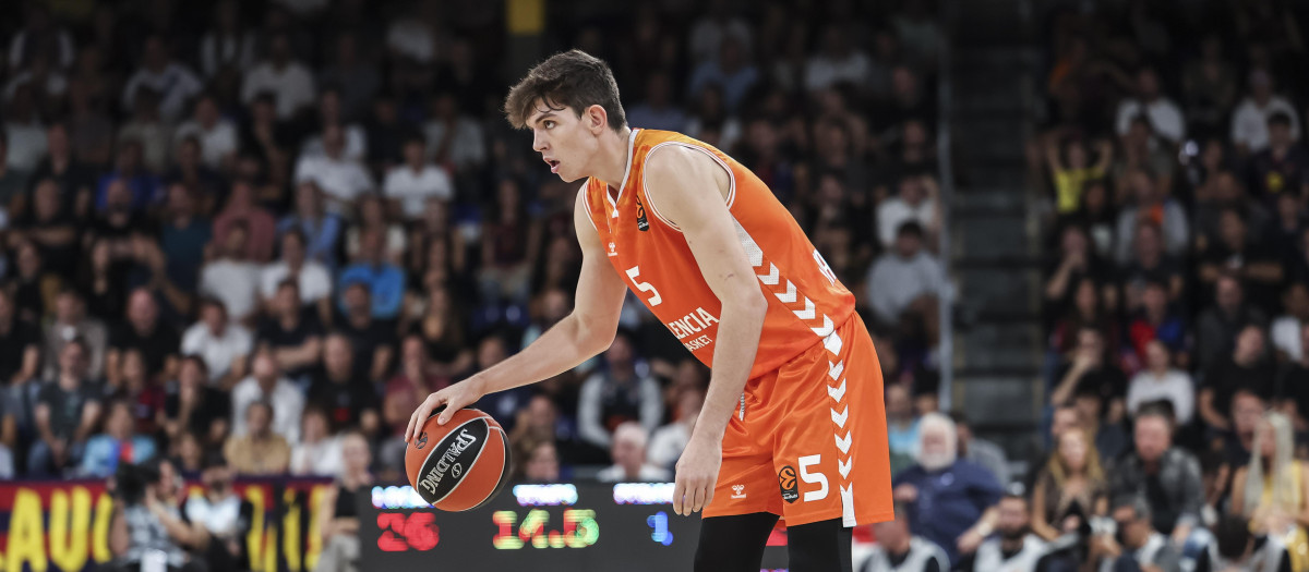 Imagen de un partido del Valencia Basket