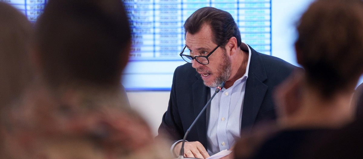 El ministro de Transportes y Movilidad Sostenible, Óscar Puente, el pasado 23 de enero