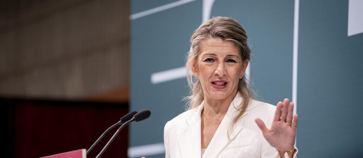 La vicepresidenta segunda y ministra de Trabajo y Economía Social, Yolanda Díaz.