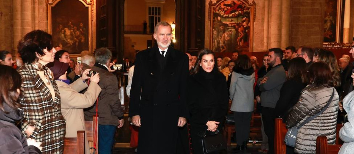 Los Reyes, en el funeral por las víctimas de la dana en la Catedral de Valencia