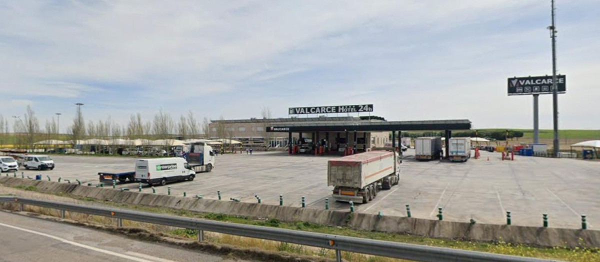 Gasolinera Valcarce, en San Vicente de Palacio, Valladolid