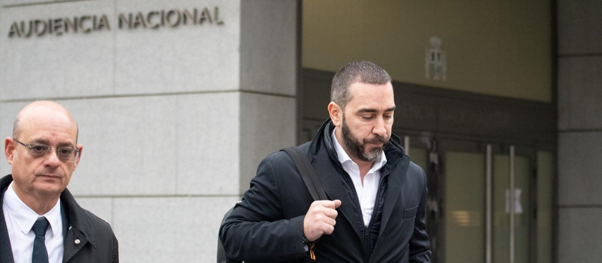 El empresario Víctor de Aldama a su llegada a la Audiencia Nacional para declarar por el ‘caso hidrocarburos
