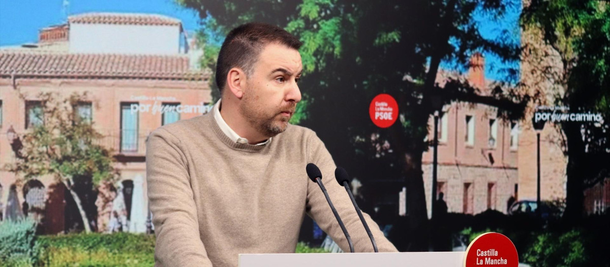 El diputado del PSOE en las Cortes de C-LM, Antonio Sánchez Requena