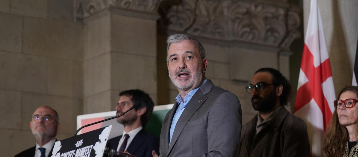 El alcalde de Barcelona, Jaume Collboni, esta semana