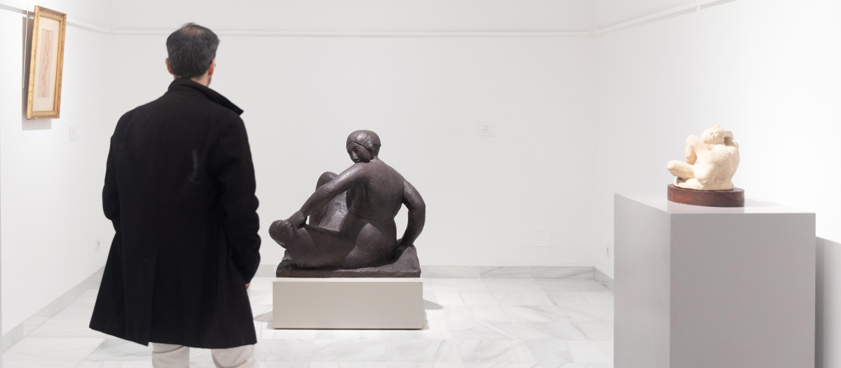 Imagen de una galería de arte de Madrid