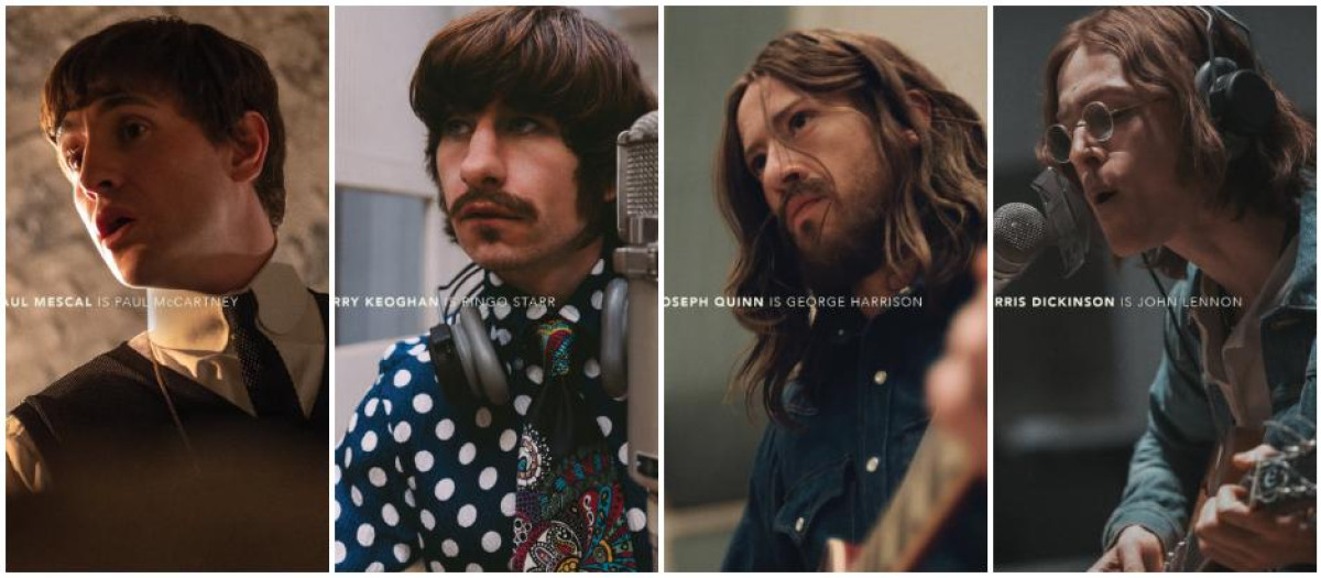 Paul Mescal, Barry Keoghan, Joseph Quinn, Harry Dickinson