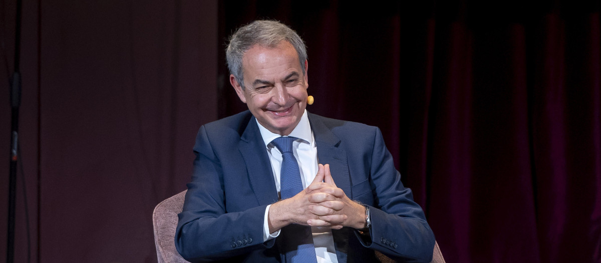 El expresidente del Gobierno, José Luis Rodríguez Zapatero