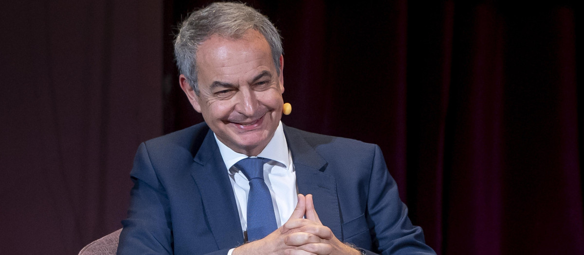 El expresidente del Gobierno, José Luis Rodríguez Zapatero