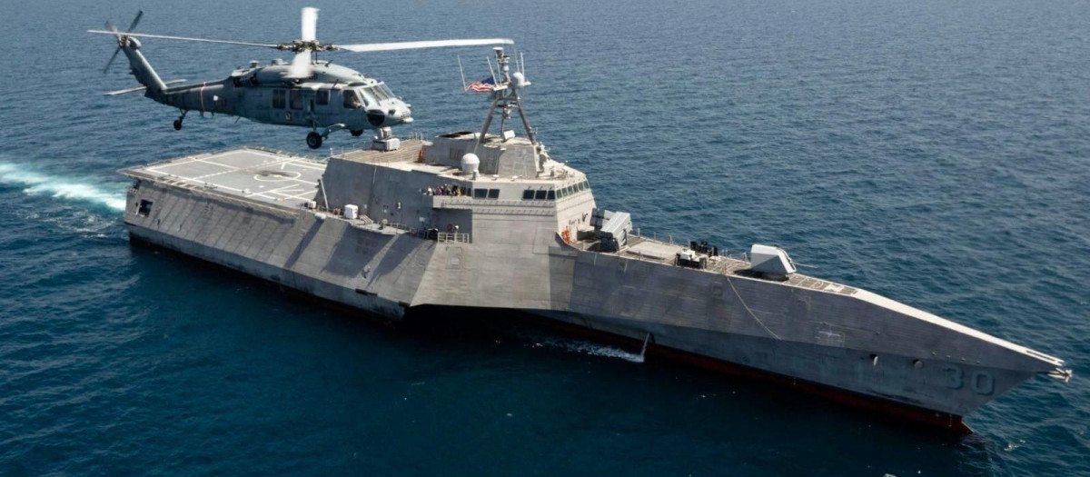 Un buque de la Armada de EE.UU. desplegado en Oriente Medio