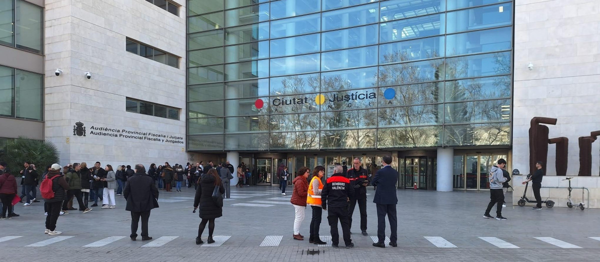 Imagen de archivo de la Ciudad de la Justicia de Valencia