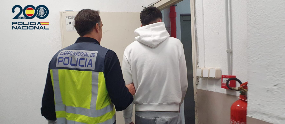 Uno de los detenidos