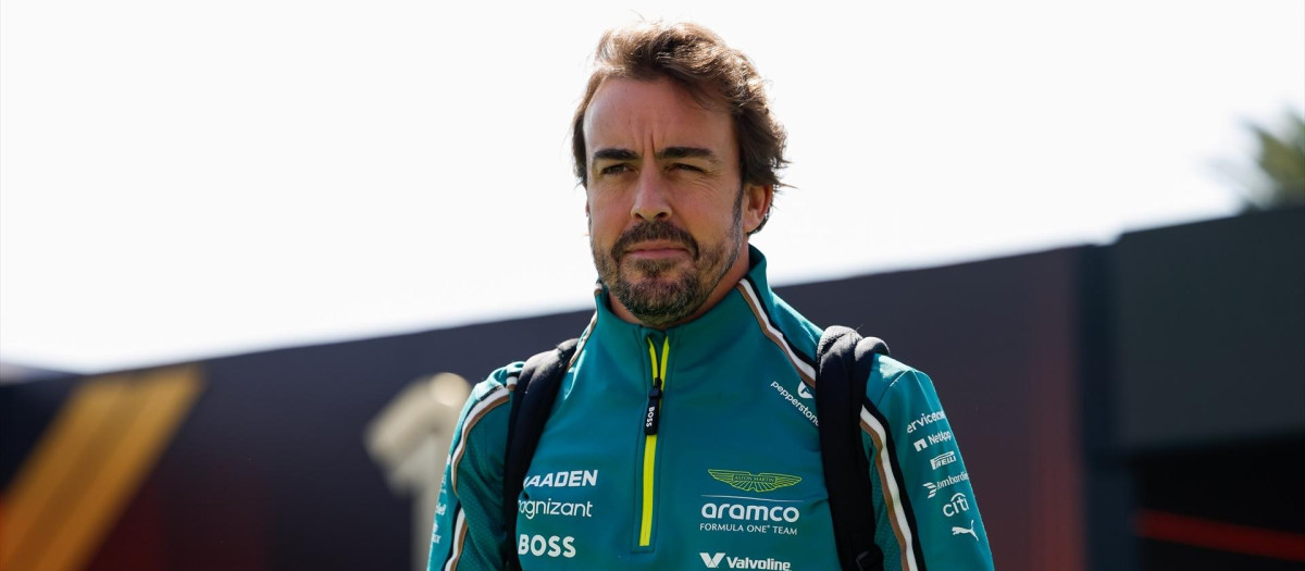 Fernando Alonso, en una imagen de la temporada pasada