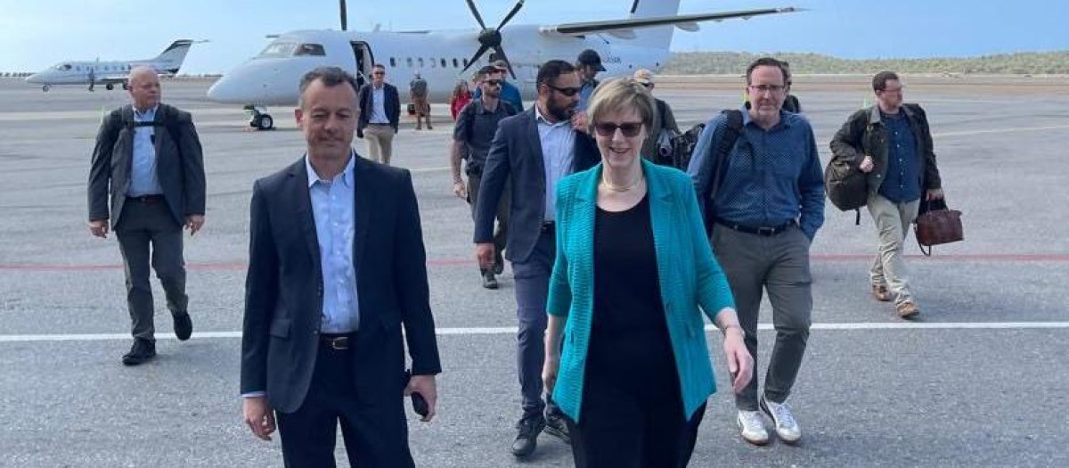 La nueva encargada de negocios de Estados Unidos, Laura Dogu