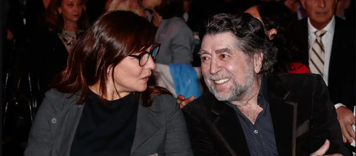 Joaquín Sabina y Jimena Coronado