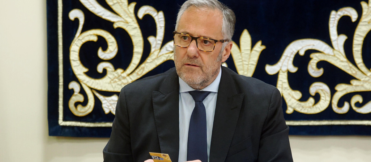 El presidente de las Cortes de Castilla y León en la última legislatura, Carlos Pollán, en una imagen de archivo