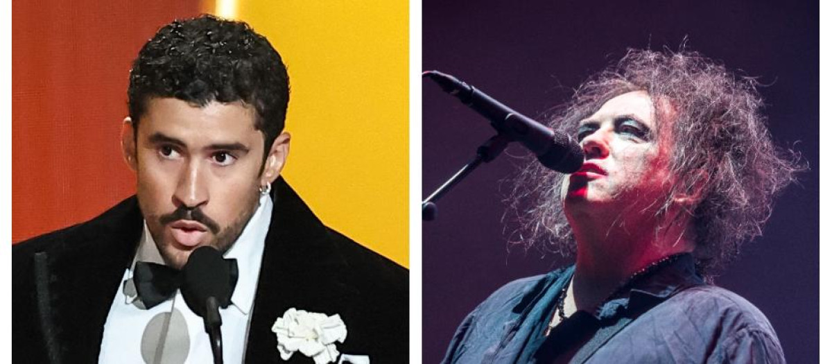 Bad Bunny y Robert Smith