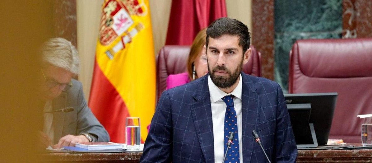 El portavoz de Vox en la Región de Murcia, José Ángel Antelo