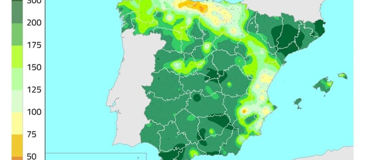 Enero de 2026 fue el segundo más lluvioso del siglo XXI
