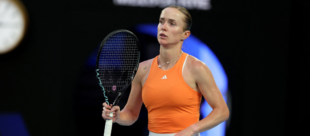 Elina Svitolina, en el Open de Australia 2026
