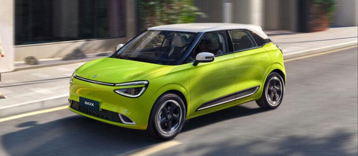 El nuevo Dongfeng Box tiene una combinación de colores muy atractiva