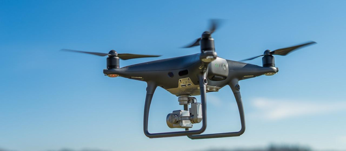 Un dron de la empresa Enaire