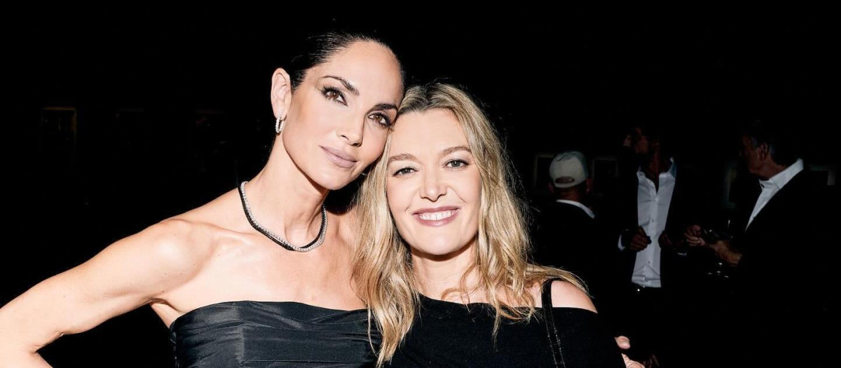 Marta  Ortega y Eugenia Silva