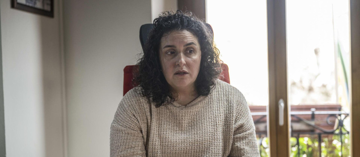 La alcaldesa de la localidad cántabra de Cartes, Lorena Cueto