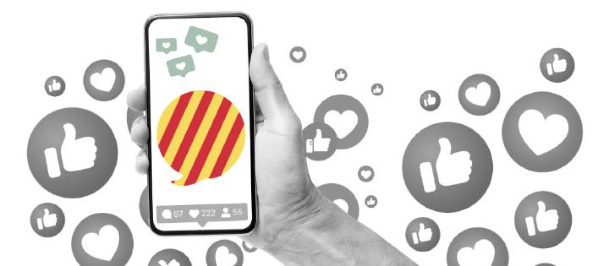 Montaje sobre el contenido en catalán