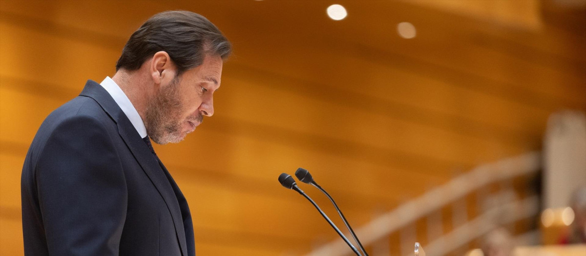 El ministro de Transportes y Movilidad Sostenible, Óscar Puente.