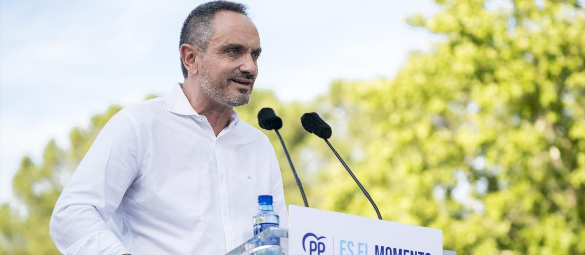 El alcalde de Móstoles, Manuel Bautista