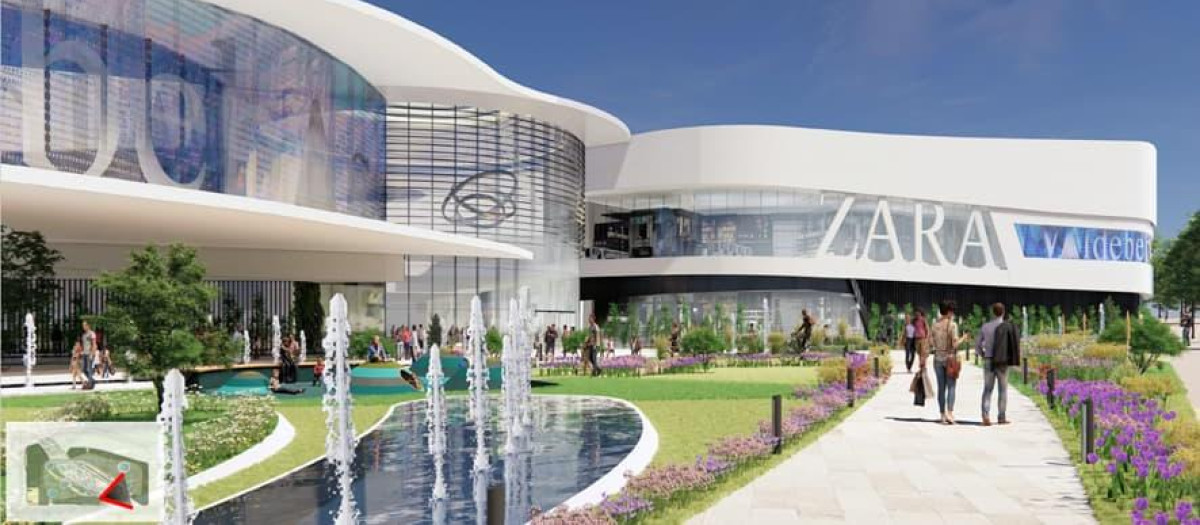 Imagen promocional muestra como será Valdebebas Shopping, el centro comercial más grande de Madrid