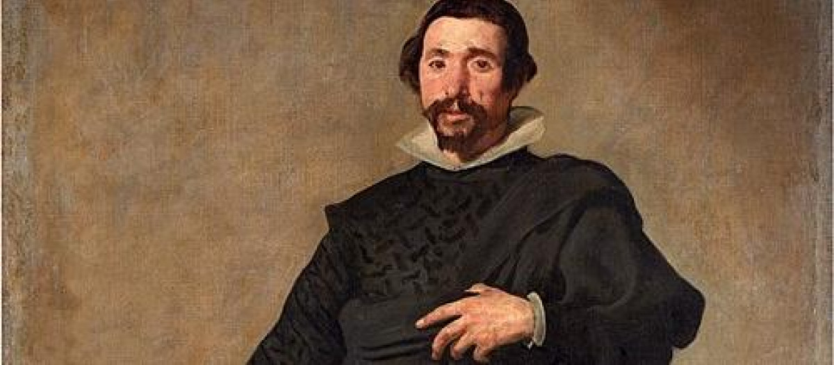 Detalle de Pablo de Valladolid de Velázquez