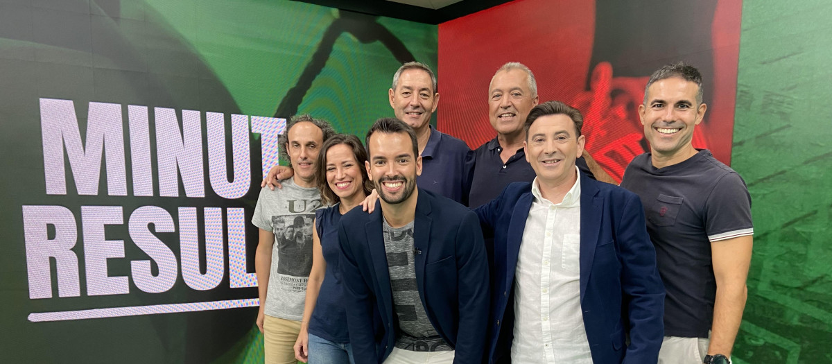 Imagen de los colaboradores del programa La Banda, Minut Resultat de À Punt