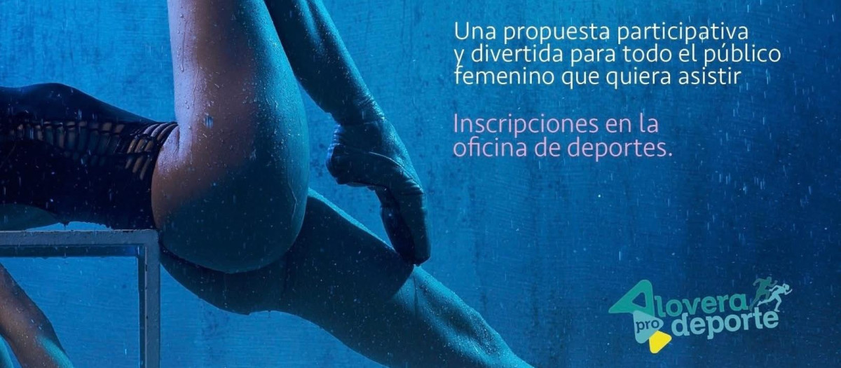 Cartel difundido por la Concejalía de Deportes del Ayuntamiento de Alovera