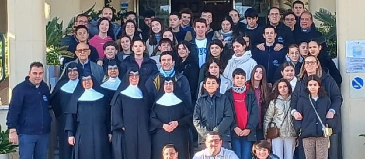 El grupo que ha participado en la convivencia vocacional