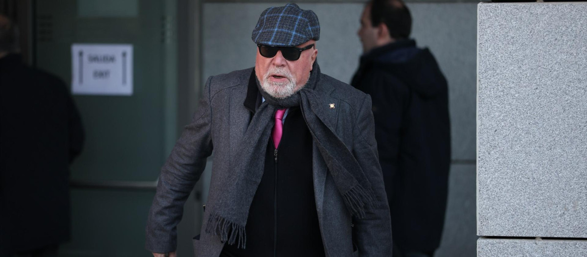 El excomisario José Manuel Villarejo a su llegada a la Audiencia Nacional, a 20 de enero de 2026,