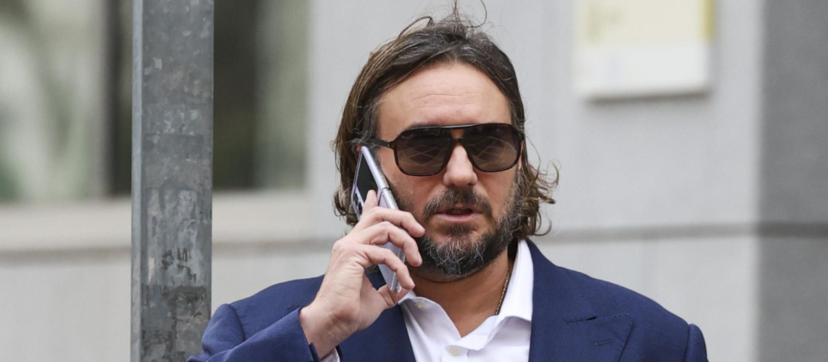 Francisco de Borbón, este miércoles tras declarar en la Audiencias Nacional en Madrid