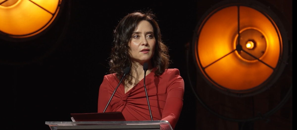 Isabel Díaz Ayuso en la presentación de la Fiesta de San Isidro 2026