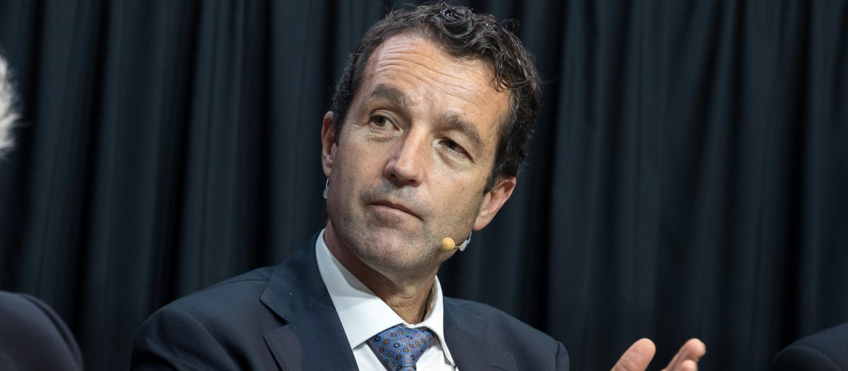 El presidente de Indra, Ángel Escribano