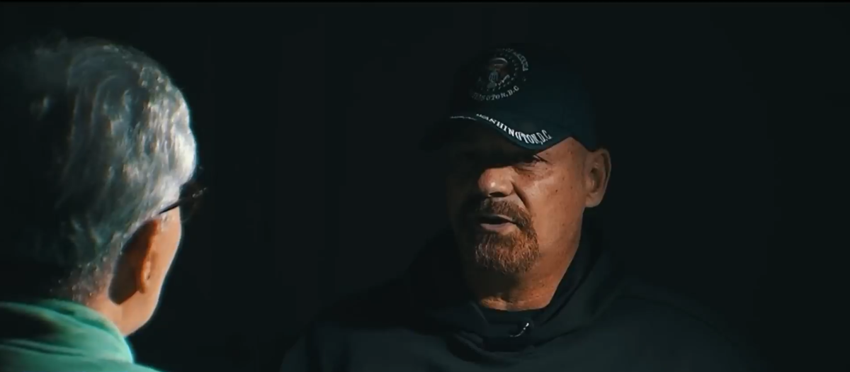 Dahud Hanid Ortiz durante una entrevista en 'Telemundo Miami'