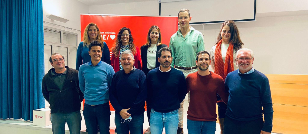 Comisión Ejecutiva Agrupación Socialista de San Antonio de Portmany