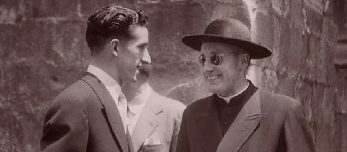 José María Arizmendiarrieta, en los años 40 del pasado siglo