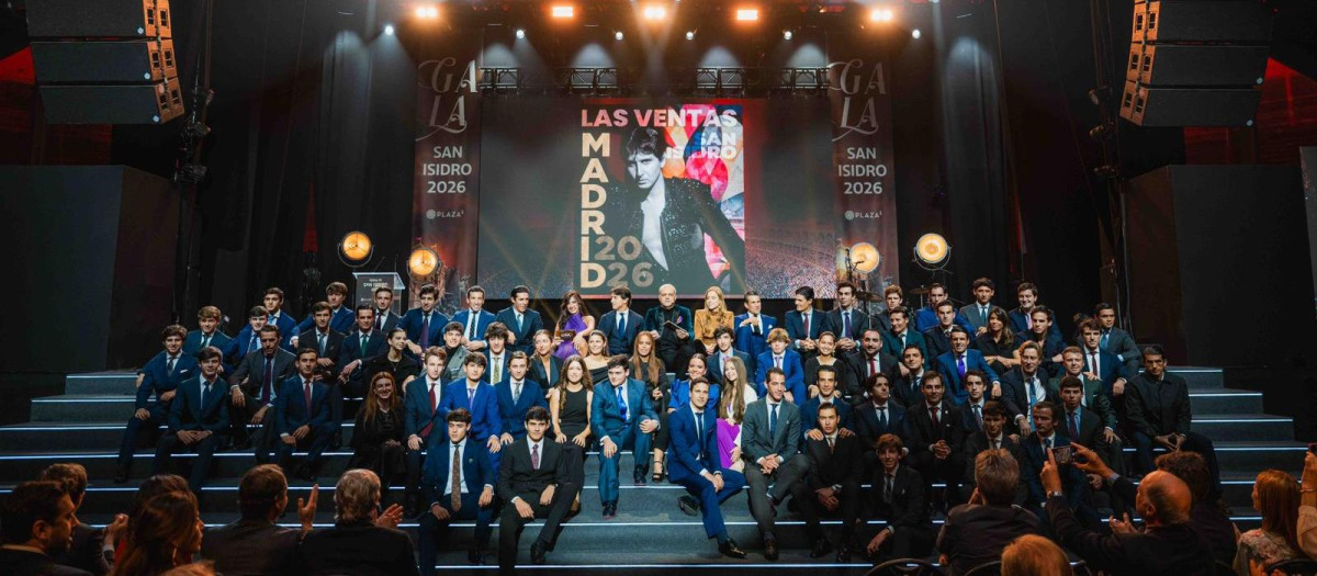 Imagen del acto de presentación de los carteles de la Feria de San Isidro 2026