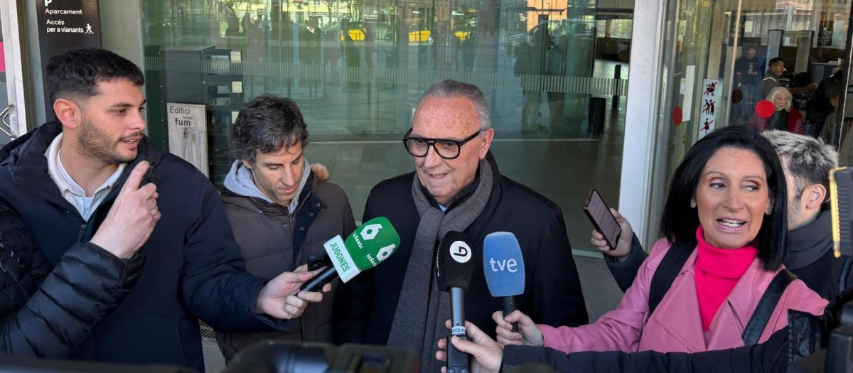 El expresidente del FC Barcelona Joan Gaspart