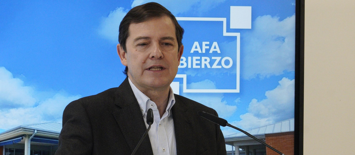 El presidente del PP de Castilla y León y candidato a la Presidencia de la Junta, Alfonso Fernández Mañueco