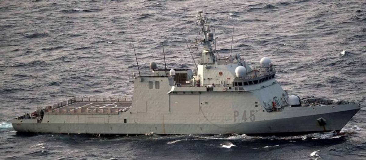 El BAM Audaz realiza labores de vigilancia marítima