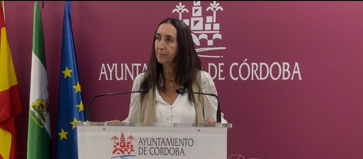 La portavoz de Vox en el Ayuntamiento de Córdoba, Paula Badanelli