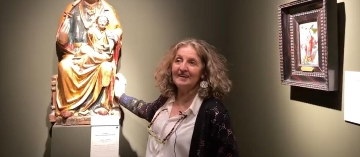 María Elizari, madre del presentador de televisión Iker Jiménez