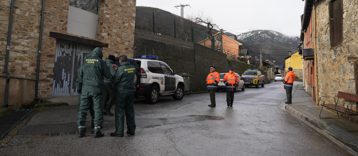 Dispositivo de búsqueda del octogenario desaparecido en Noceda del Bierzo (León)